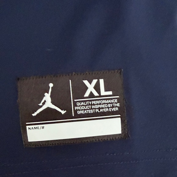 Jordan Men's Nike Vapor Michigan Authentic Jersey - Picture 3 of 4